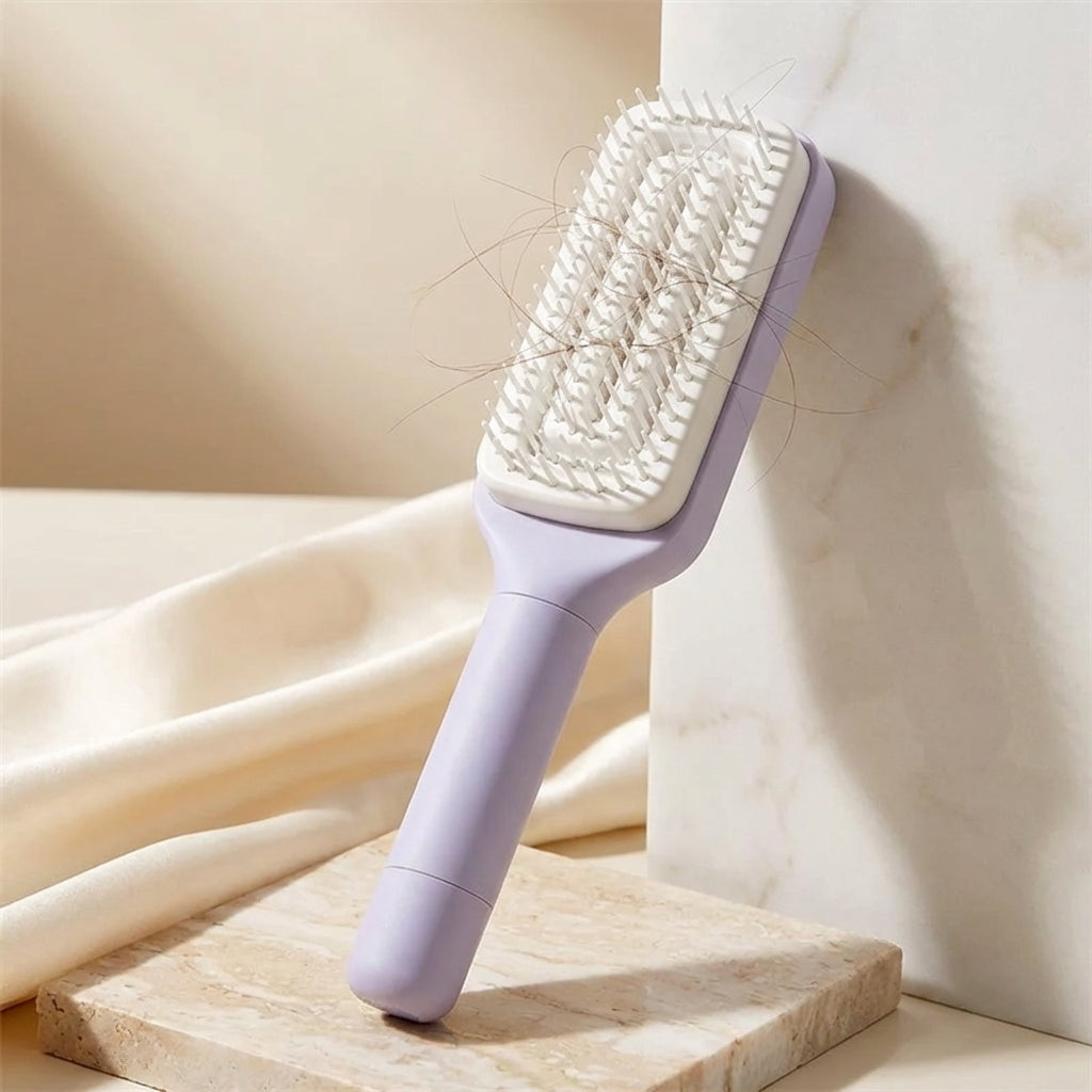 The Hairbrush That Cleans Itself