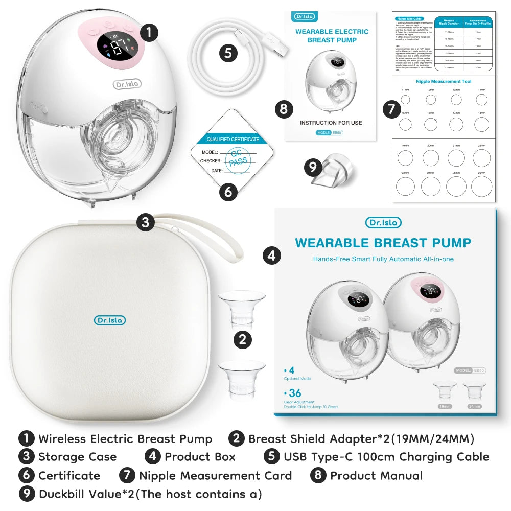 MAMIJOY™ Hands-Free Breast Pump