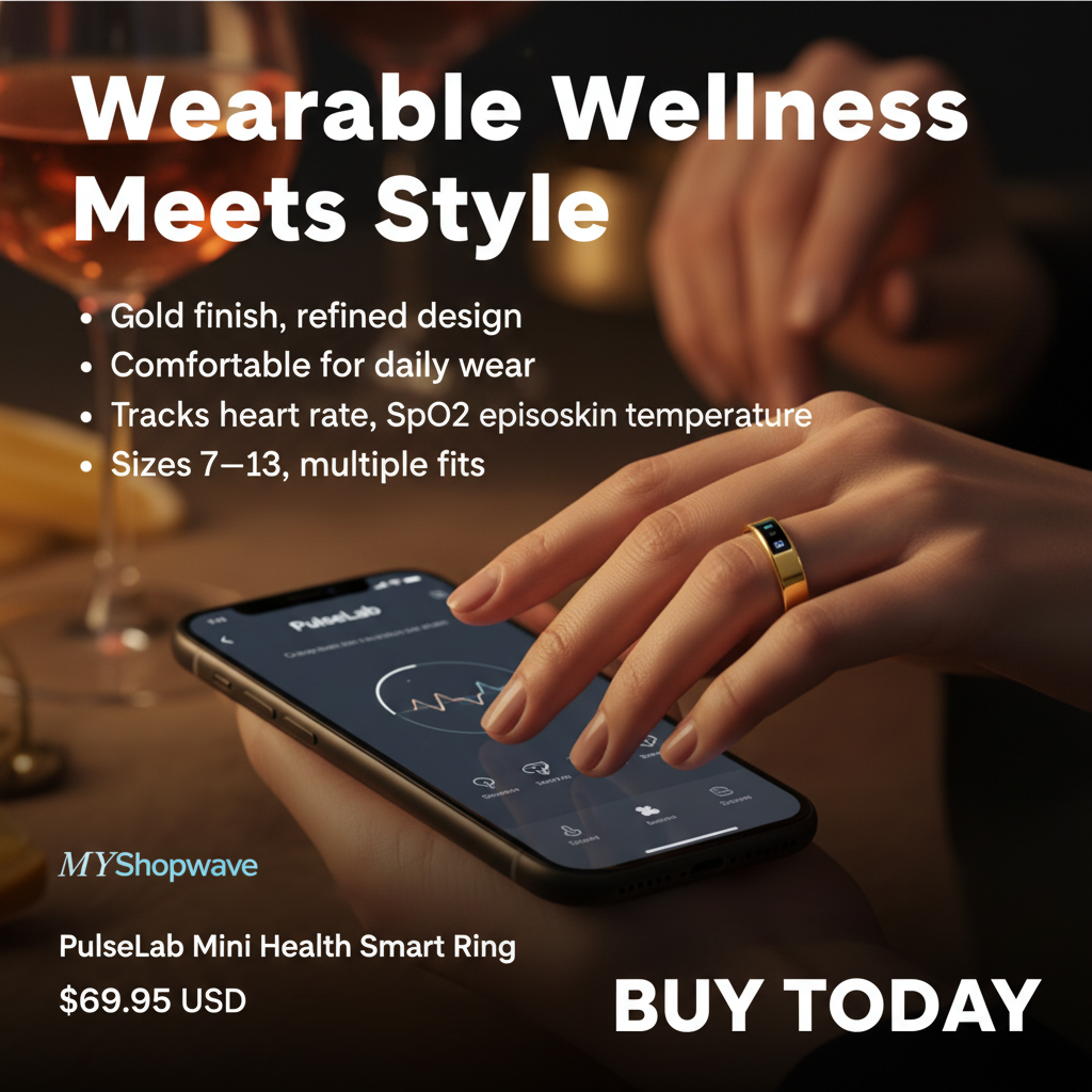 PulseLab Mini Health Smart Ring