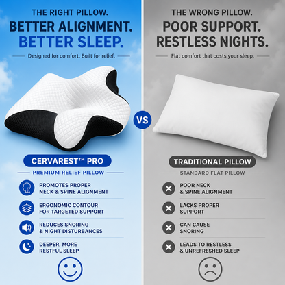 CervaRest™ Pro Relief Pillow