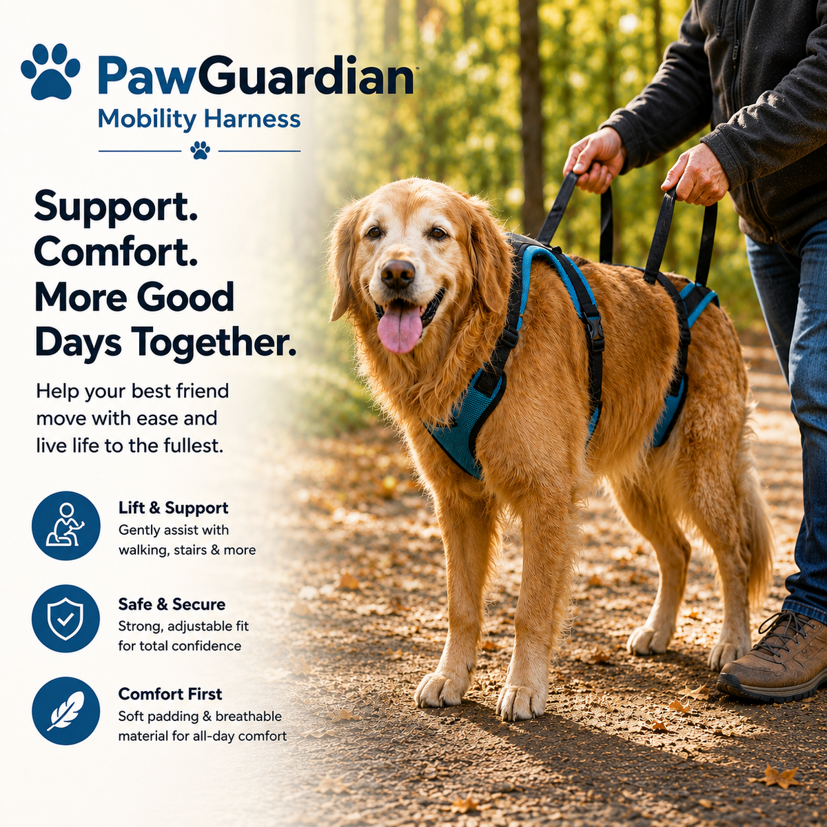 PawGuardian™ Mobility Harness