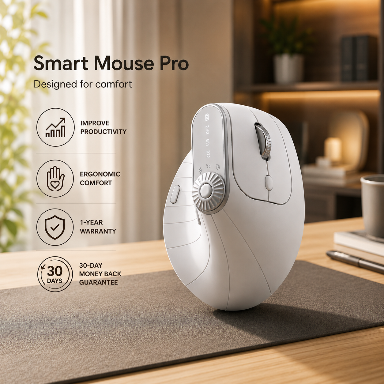 ErgoLift™ Smart Mouse Pro