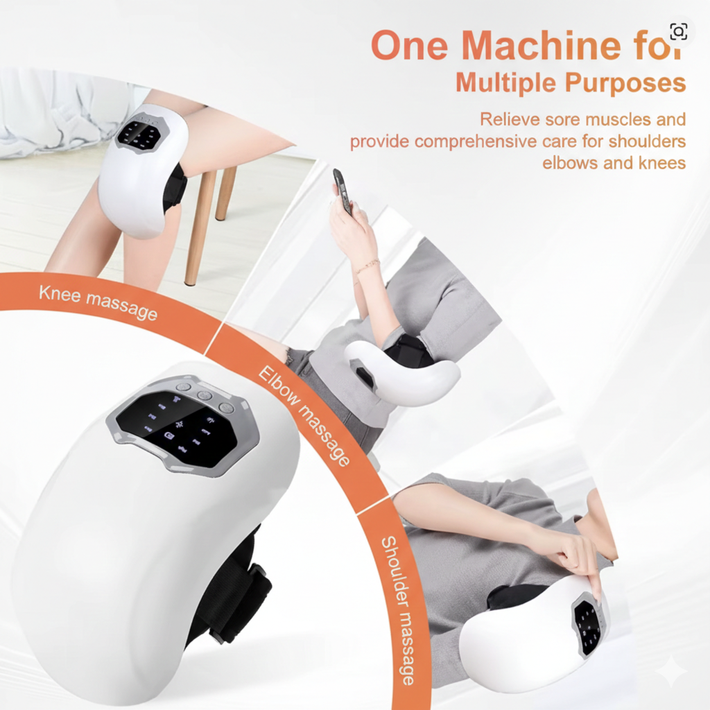 KneeBliss™ Heat & Red Light Therapy Massager