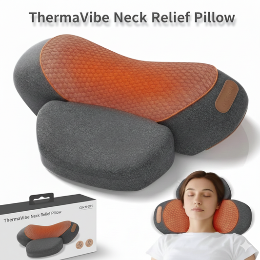ThermaVibe Neck Relief Pillow