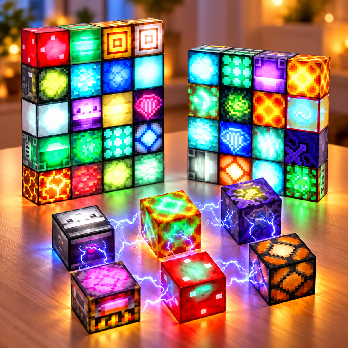 Magnetic Blocks Glow