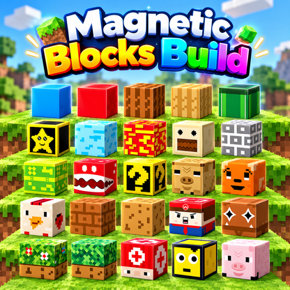 Magnetic Blocks Glow