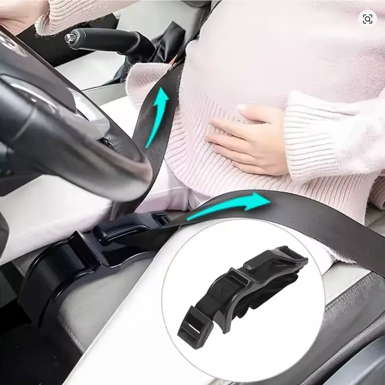 MamaSafe™ Maternity Seat Belt Protector