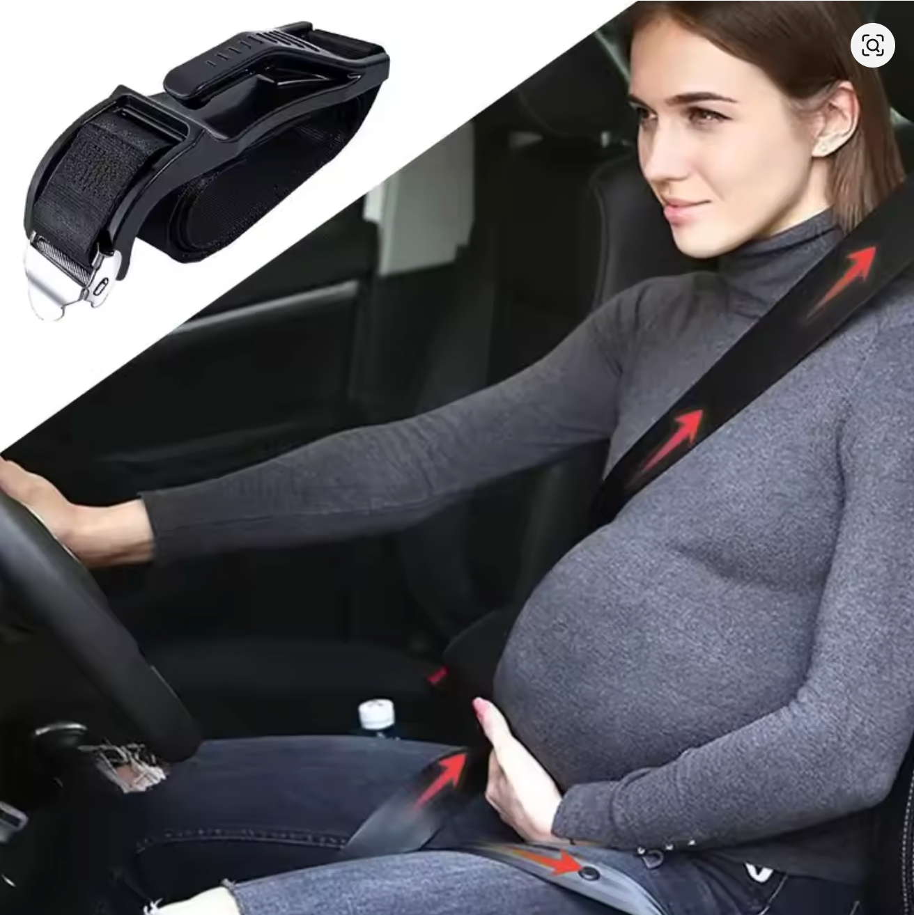 MamaSafe™ Maternity Seat Belt Protector