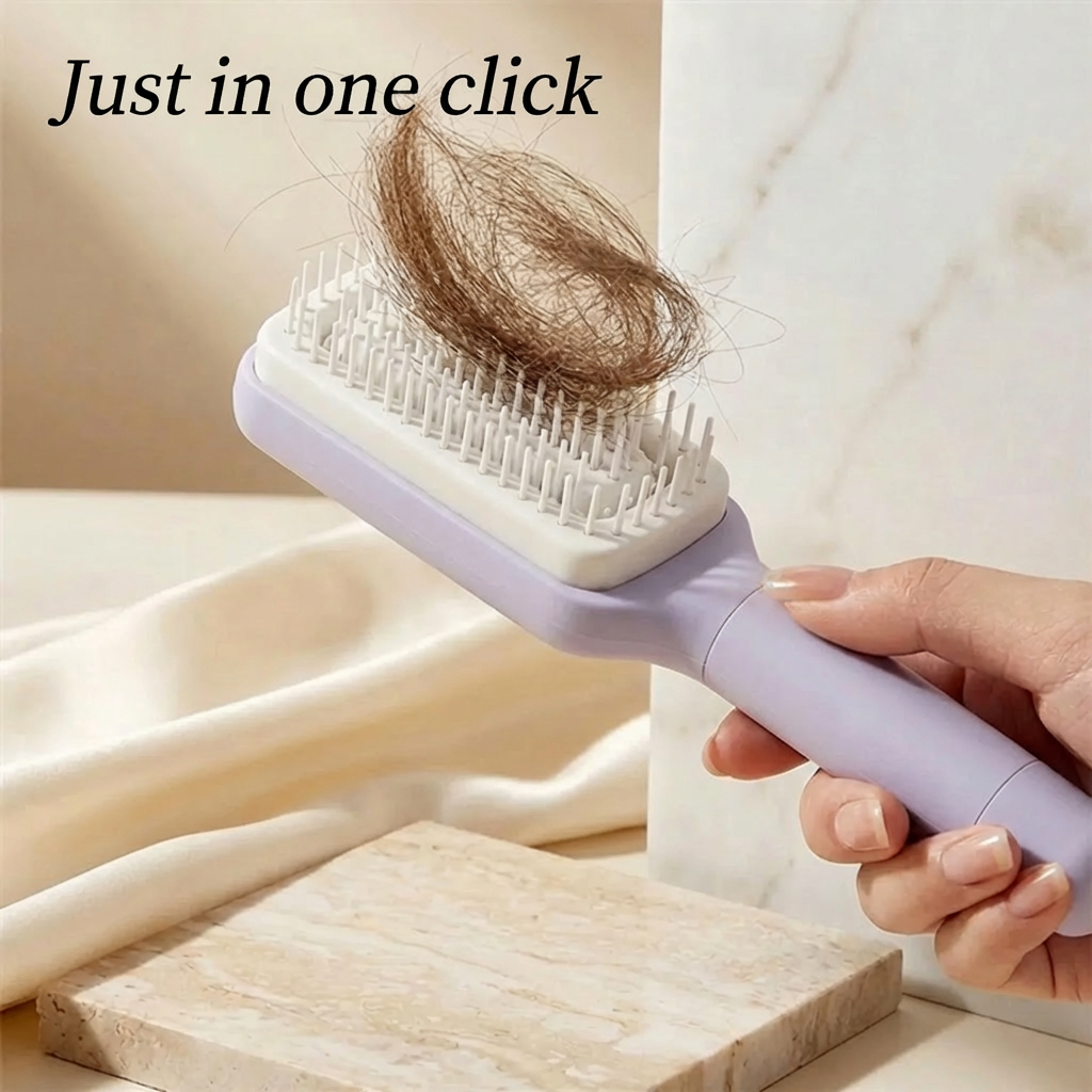 The Hairbrush That Cleans Itself