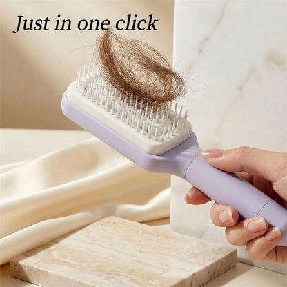 The Hairbrush That Cleans Itself