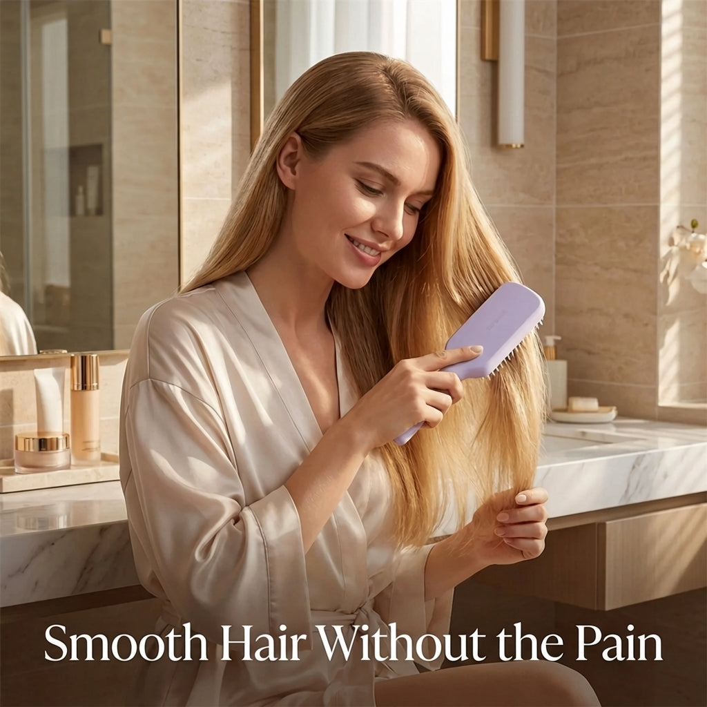 The Hairbrush That Cleans Itself