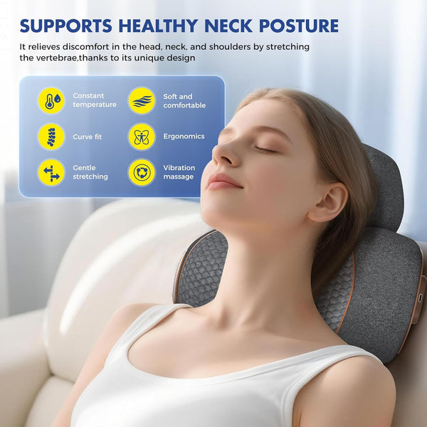 ThermaVibe Neck Relief Pillow