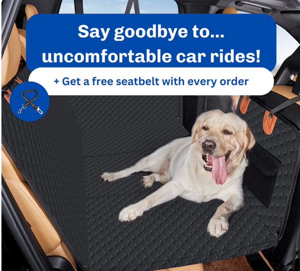 Hard-Base Dog Seat Protector