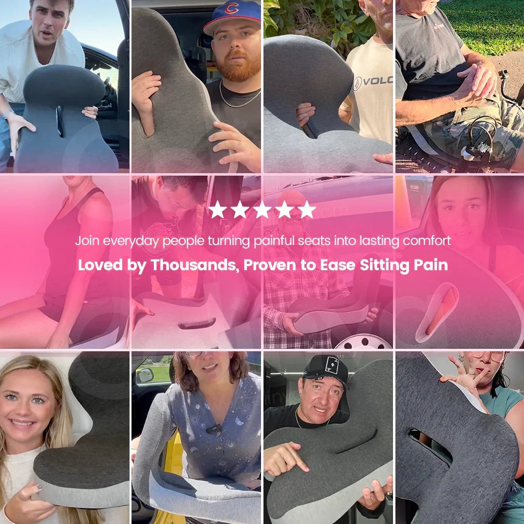 Finally Sit Without That Lower-Back & Tailbone Pain