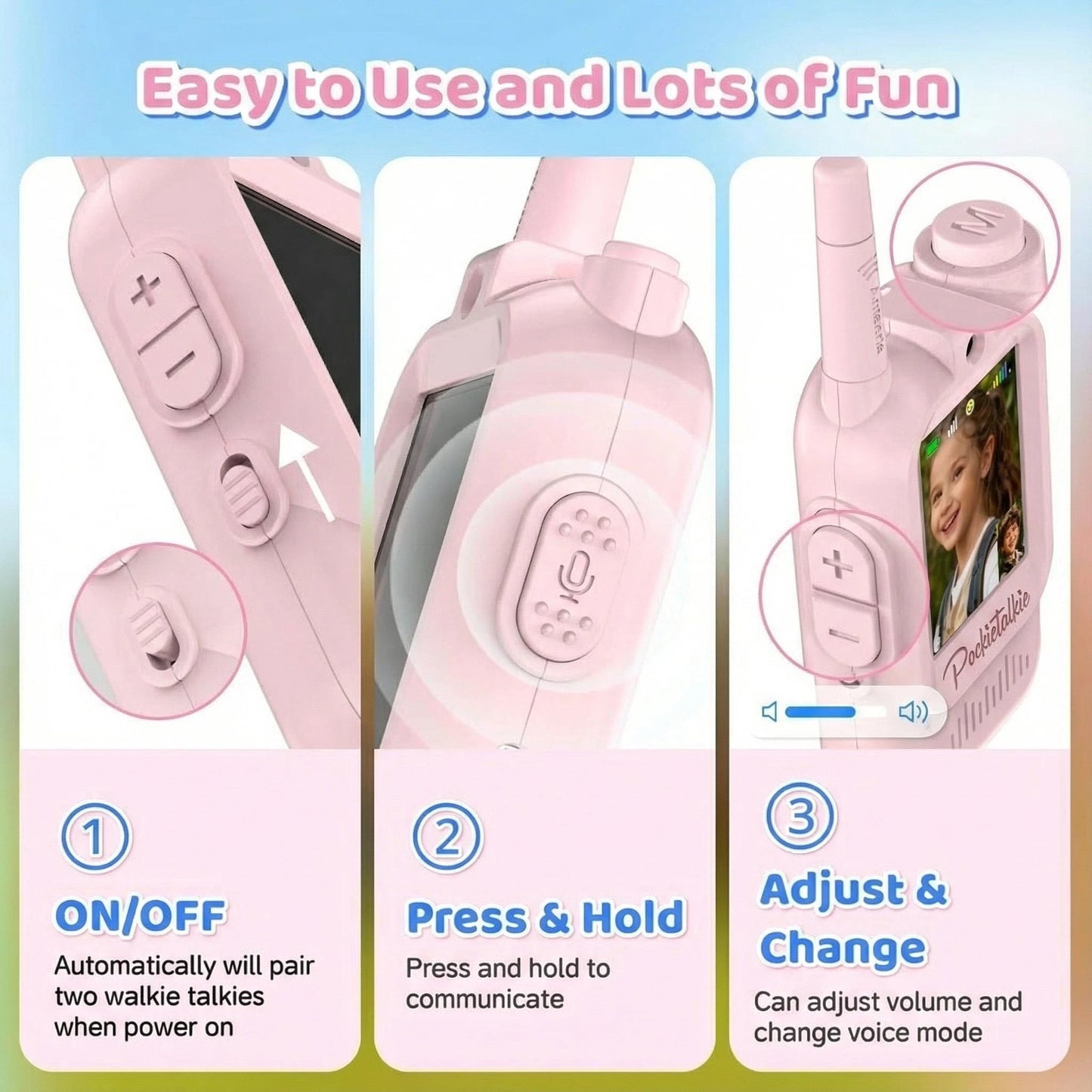 PocketLink™ Video Walkie-Talkies