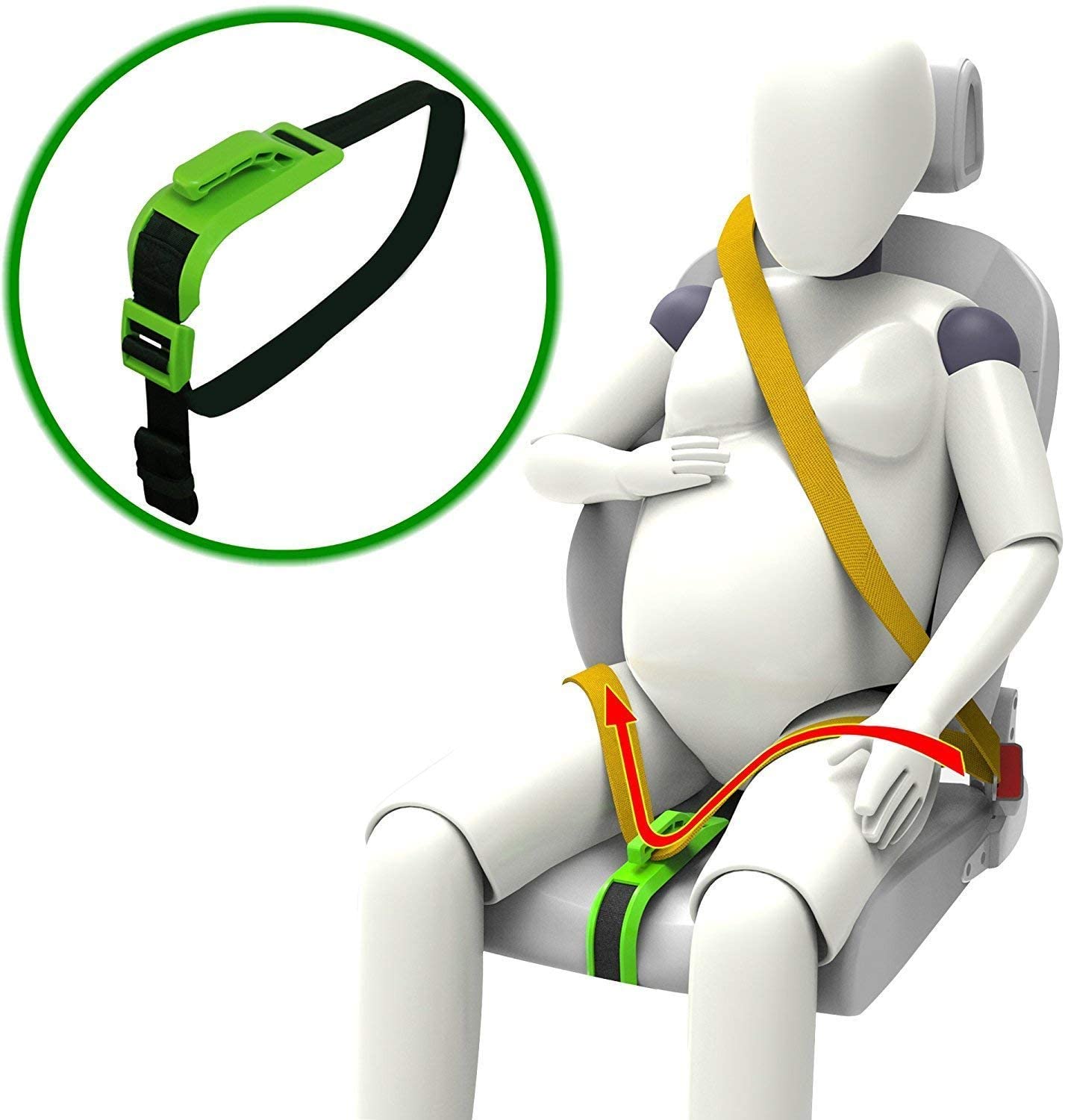 MamaSafe™ Maternity Seat Belt Protector